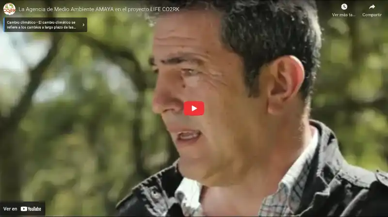 La Agencia de Medio Ambiente AMAYA en el proyecto LIFE CO2RK