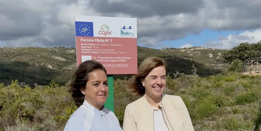 Catalina Martín y Paloma Aba en el proyecto